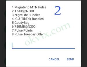 How to do MTN night plan code